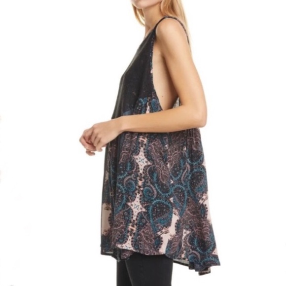 FREE PEOPLE $88 Count Me In Trapeze Dress Black - Picture 4 of 7